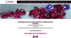 Desktop Screenshot of gemmologie.at